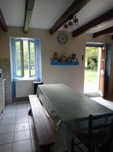 cuisine vue vers jardin